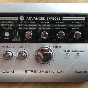 Roland UA-4FX2 STREAM STATION 웹방송용 오디오 인터페이스