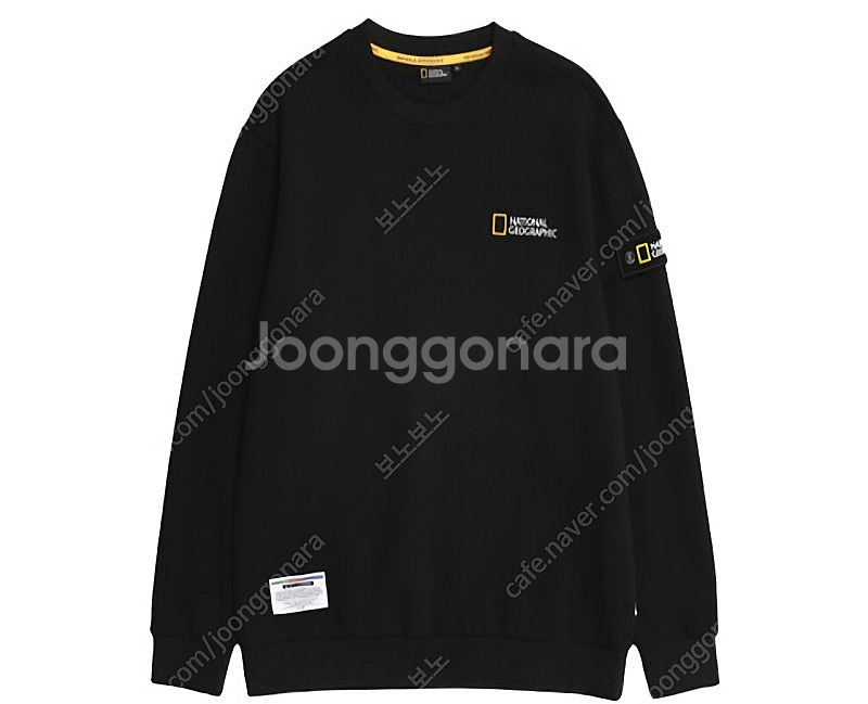 내셔널지오그래픽지 폴리카터 스몰로고맨투맨 백화점 정품 ...--0