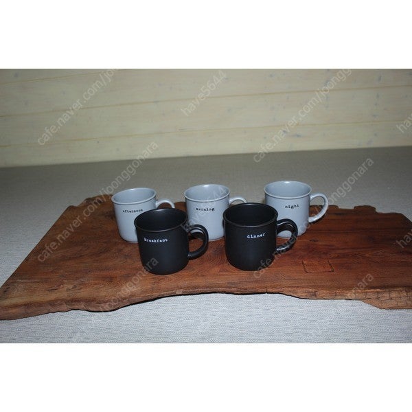 모던하우스 컵 5개 커피 녹차 물컵 주방용품 전통차