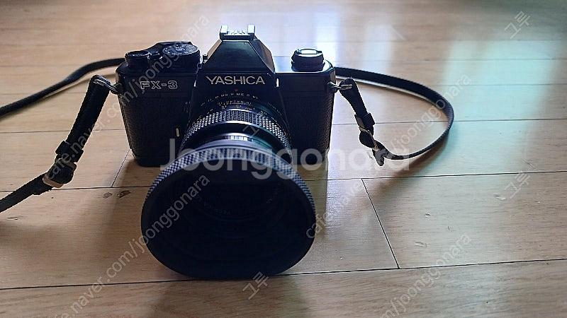야시카 수동카메라 FX-3와 ML 50.4 표준렌즈 판...--0