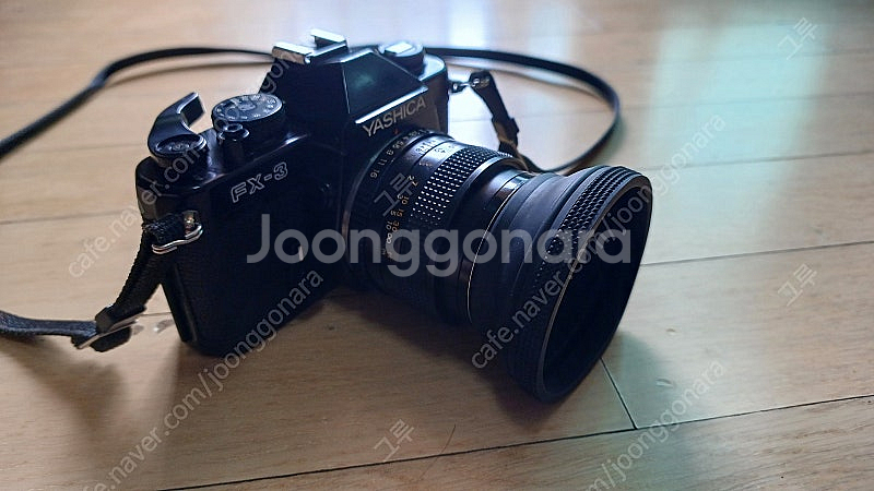 야시카 수동카메라 FX-3와 ML 50.4 표준렌즈 판...--2