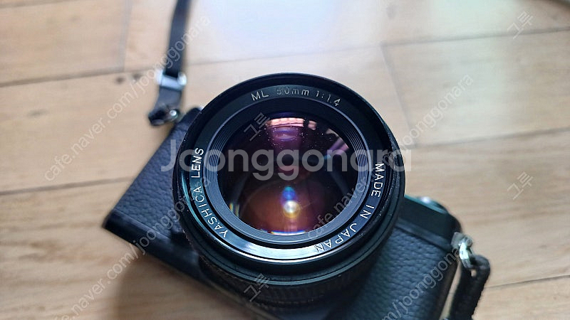 야시카 수동카메라 FX-3와 ML 50.4 표준렌즈 판...--7