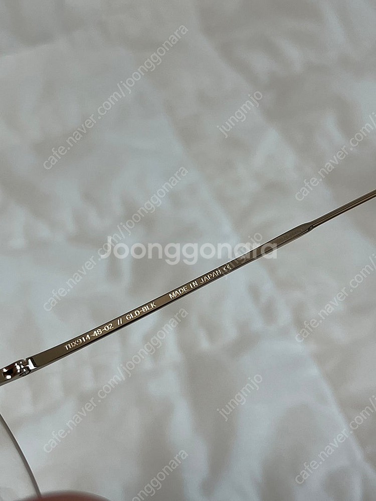 톰브라운 안경 TBX914-48-02 (GLD/BLK)--2
