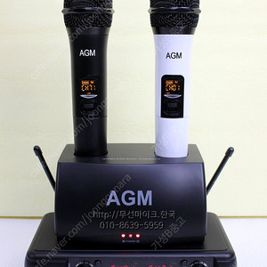 AGM-900WP/WB 무선마이크 미사용품 24년형 투컬러 [경남/창원]