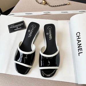 CHANEL 샤넬 24ss 투톤 뮬