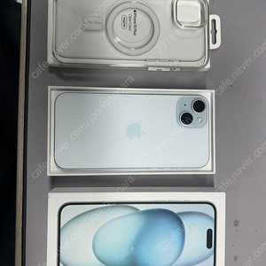 아이폰15플러스 블루 256g 애플케어 판매합니다.