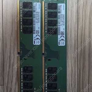 삼성 ddr4 8g 램 2개 팝니다