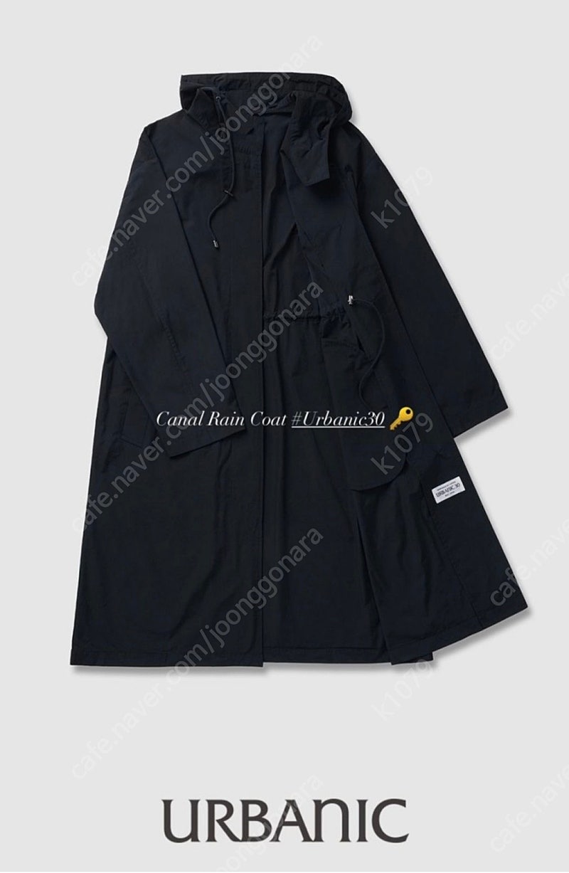 Urbanic30 Canal Rain Coat (얼바닉30 카넬 레인 코트)