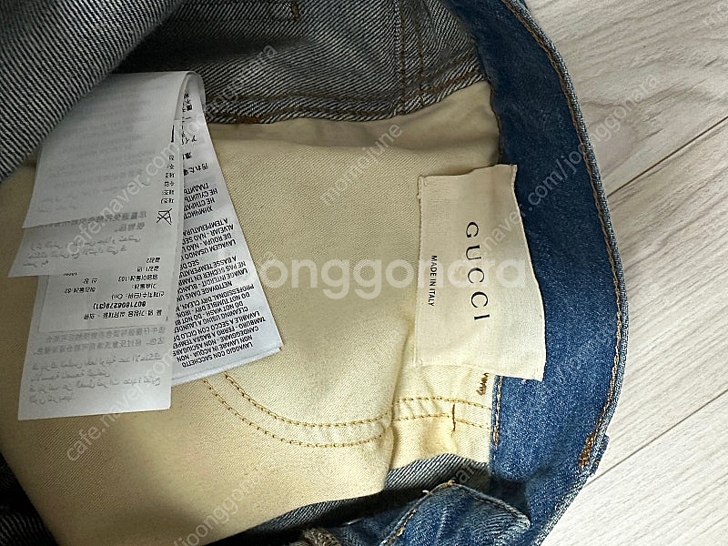 구찌 스네이크 진 청바지 31 사이즈 구찌 코리아 정품--3