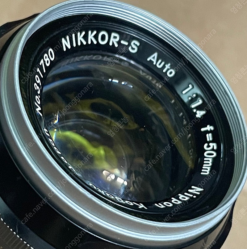 < 오리지널 컨디션 > 올드스쿨 보케 메이커 니콘 크롬노즈 해바라기 50.4 MF NIKON Nikkor-S Auto 50mm f:1.4 바륨? 란티움?
