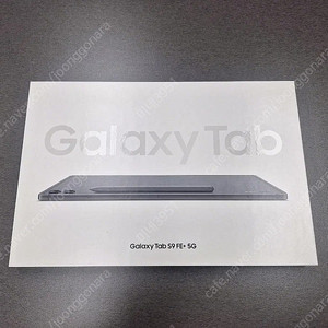 갤럭시탭 S9FE플러스 5G 용량256기가 램12GB 모델 (자급제 미개봉)
