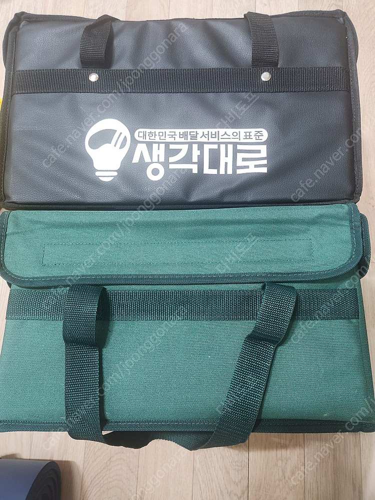 배달용품 햄버거가방 2개 각1개씩도 판매--1