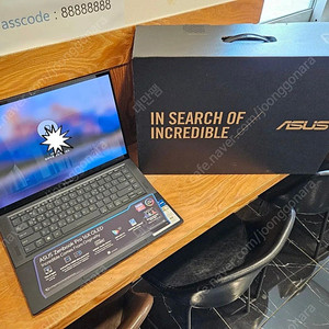 [개인] ASUS 젠북 프로 16X 크리에이터 영상편집 노트북 판매합니다