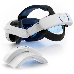 BINBOK VR T3 플러스 오큘러스 메타 퀘스트3 대용량 배터리 헤드 스트랩 배터리 충전독 세트