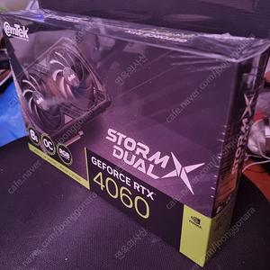 이엠텍 RTX4060 STORMDUAL OC 8GB 미개봉 팝니다