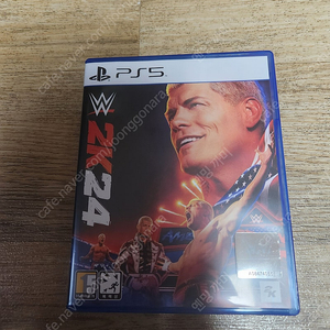 Ps5 wwe2k24 코드미사용 중고 팝니다.