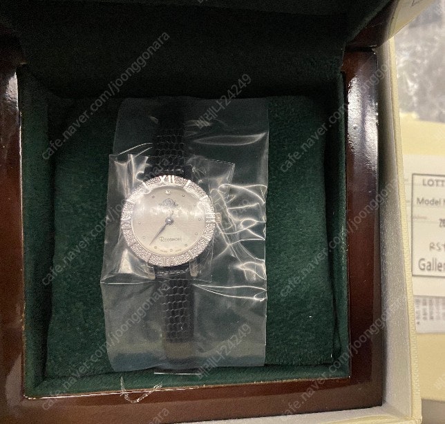 로즈몽 시계 새상품(초기밧데리 교체해야함) 택포 12만