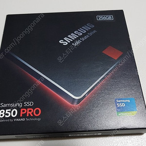 미개봉 새제품 삼성전자SSD850PRO256G(보증2027년 3월까지)택비포함