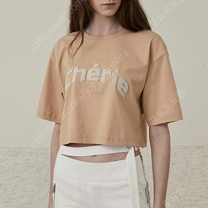 뮤제 MUSEE CHERIE Embroidered Cotton T-Shirt (36,S)