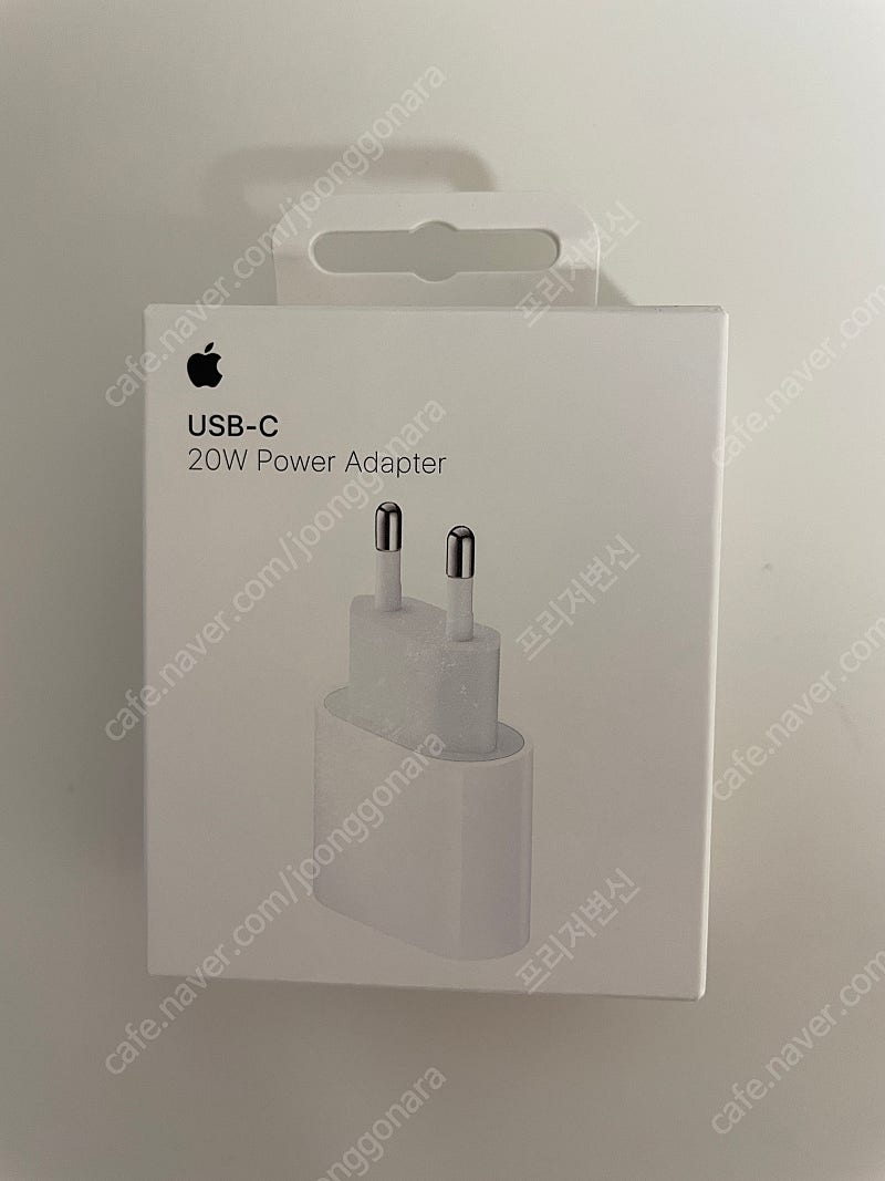 (미개봉 신품) 애플 정품 20W USB-C 고속충전기 어댑터