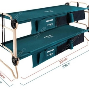 2층 야전침대 디스크오베드(그린색) 새제품 판매합니다.