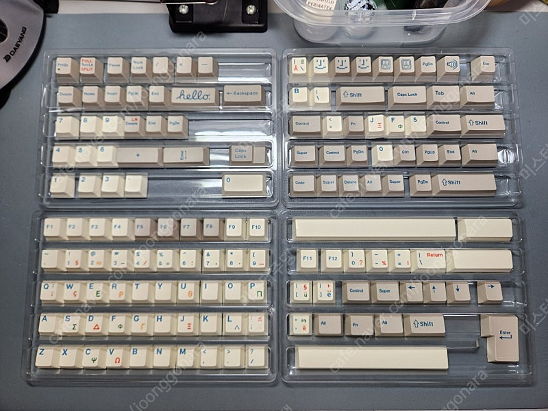 타오발 누렁이 키캡 이미지