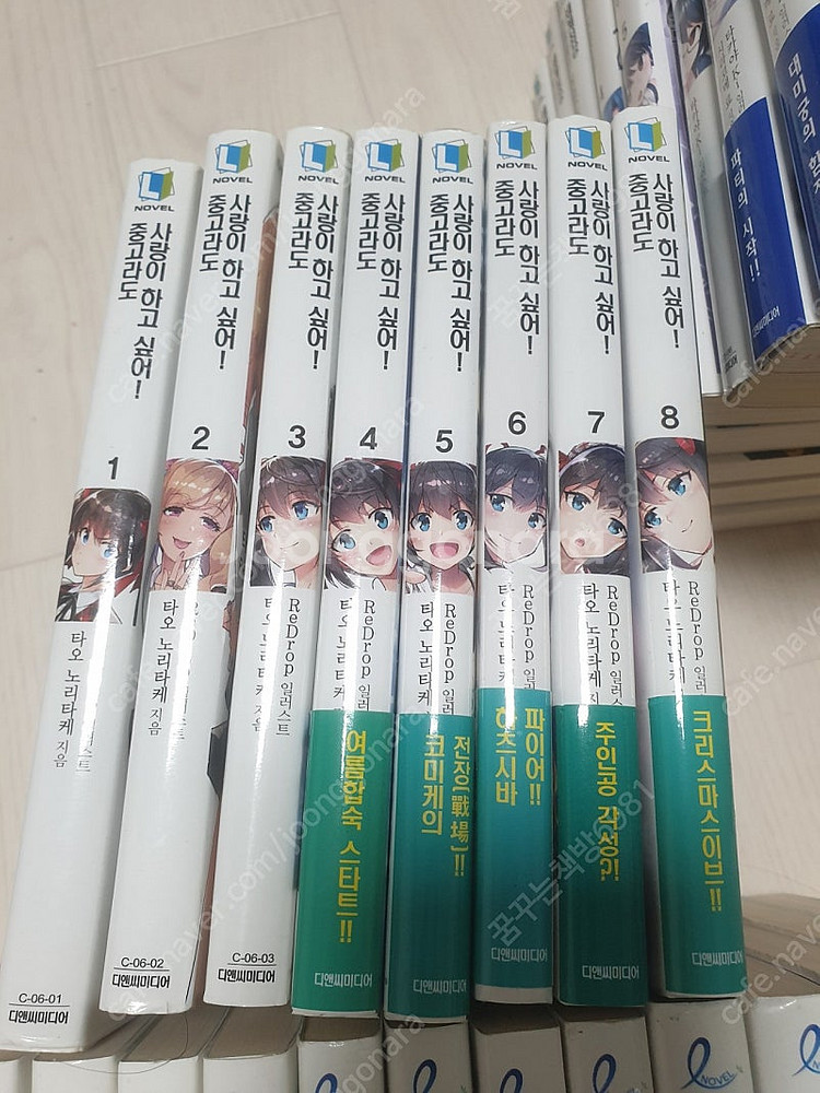라노벨 단칸방의 침략자 외 몇가지 판매해요--5