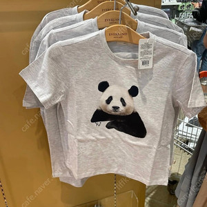 에버랜드 판다 푸바오 유아용 티셔츠 성인가능 (150)