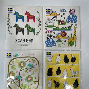 스칸맘(스웨덴행주)4장 일괄판매