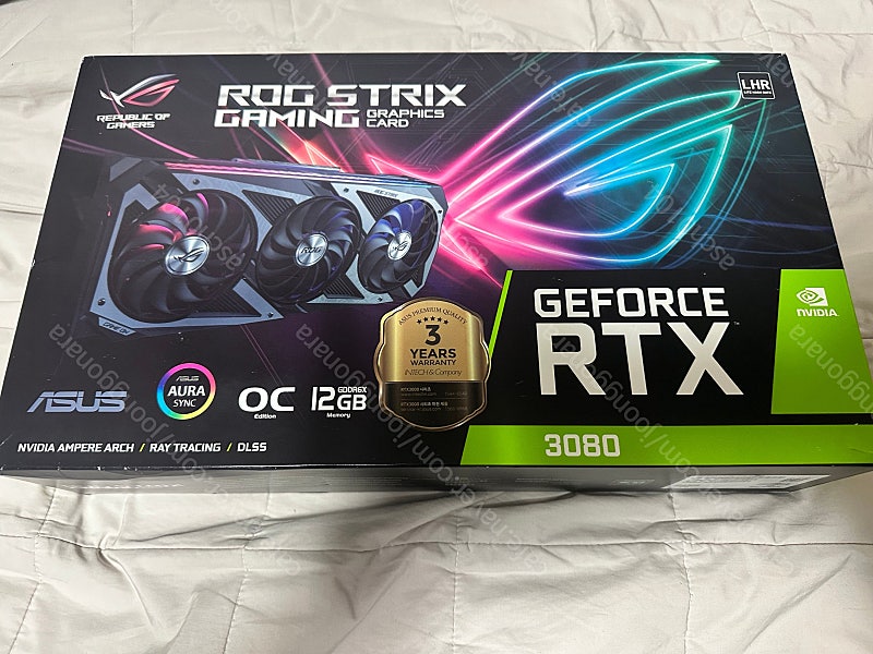 ASUS RTX 3080 12GB ROG Strix 스트릭스