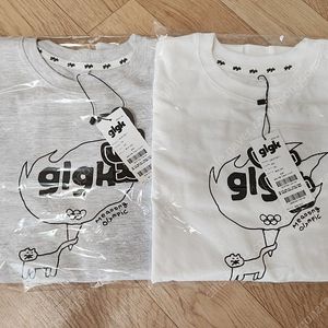 GLGK 먼슬리 티셔츠 화이트 멜란지 150