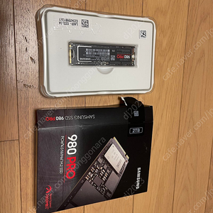 삼성 980pro 2tb 국내 정품 팝니다.