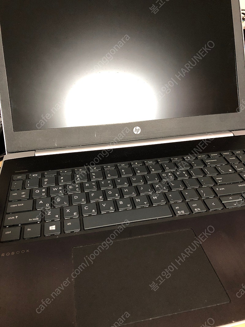 고장난 폐품 부품용 HP ProBook 450 G5 노트북(내용 필독)