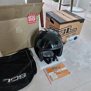 SOL AO-1 블랙 헬멧 (구매하자마자 팝니다)
