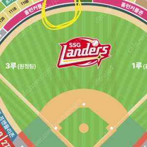 (정가)6/5(수) SSG랜더스 vs 삼성 3루 홈런 2석 판매