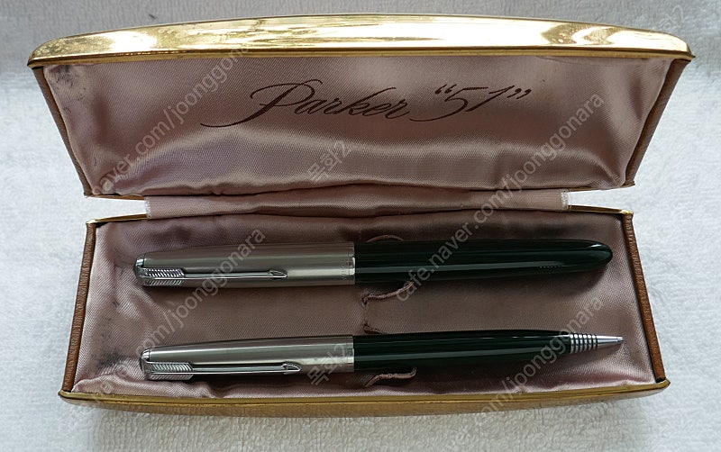 파카 51 포레스트그린 만년필 연필 셋트-EF