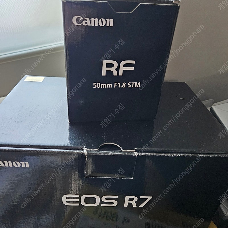 캐논 eos r7 , rf 50mm 렌즈 일괄 판매합니다