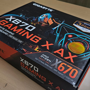 Gigabyte X670 Gaming X AX wifi 메인보드 팝니다.