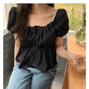 레이지샵 alley dot blouse 판매해요