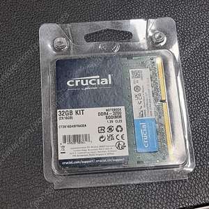 크루셜 노트북램 DDR4 3200 16GB × 2EA 총 32GB