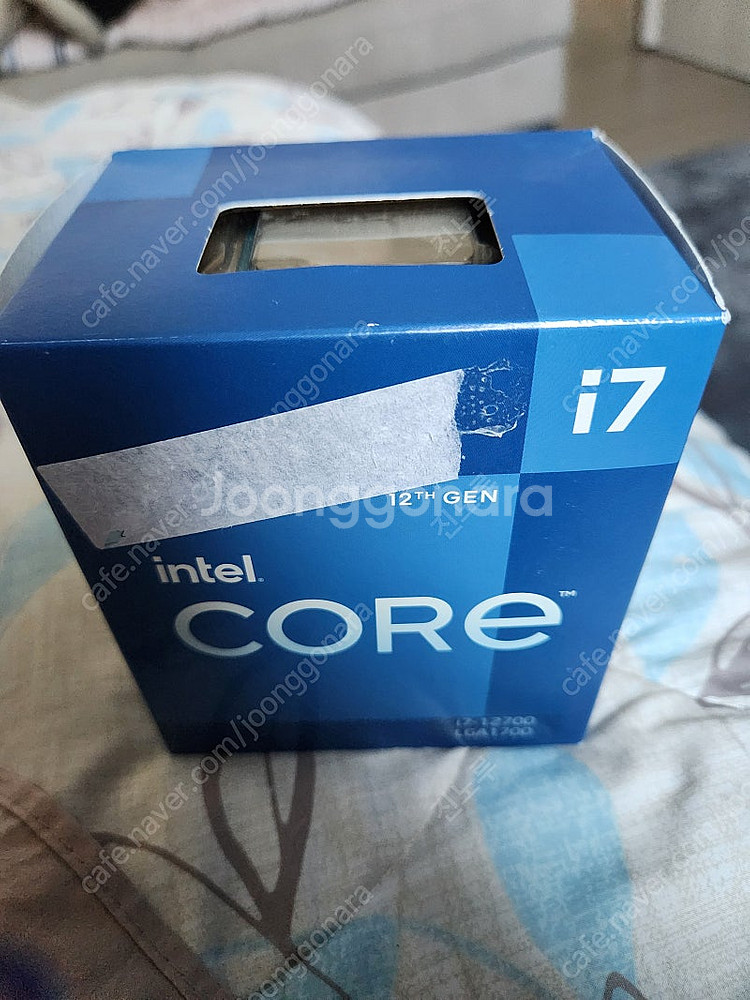 i7 12700팝니다 미개봉--0