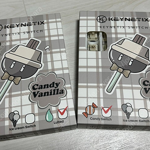 (미사용) 키네틱스 캔디바닐라 축 팝니다.