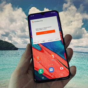 갤럭시 A40 화이트 64기가 매우깔끔한기기 4만5천원 판매합니다!