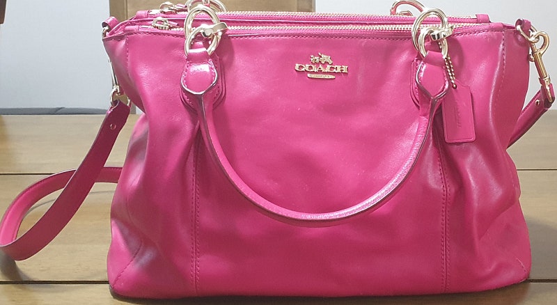코치 핑크 가방