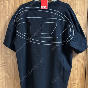 디젤 백로고 반팔 티셔츠 M사이즈 백 맥시 디 로고 DIESEL T-shirt with back maxi D logo