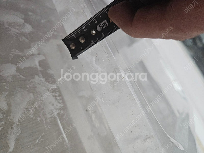 천연 뚜꺼운 수정 구이판--3