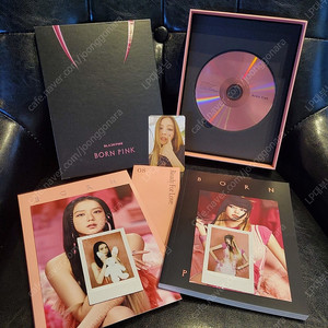 블랙핑크 - 2집 Born Pink (미사용, CD) 핑크.ver