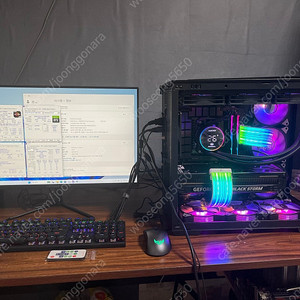 7800X3D 32G RTX4080SUPER 165hz모니터 풀세트 판매합니다