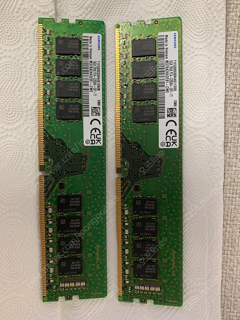 삼성 DDR4 PC4-25600 [16GB] (3200)