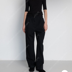 le17septembre 백버클 와이드 팬츠 블랙 38 BACK BUCKLE WIDE PANTS [BLACK] 새상품 제니 착용 르917 le917